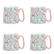 10 Strawberry Street 18 fl. Oz. / Petalcap Mushroom Meadow / Modern Coffee Cups & Mugs