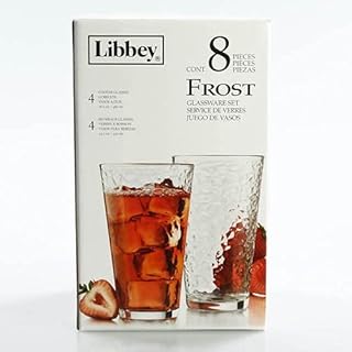 Libbey Frost Glasses 8 count