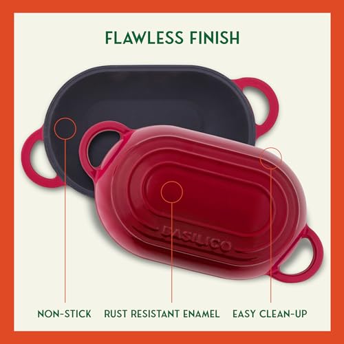 Basilico Red / 2 Qt / 9.0 kilograms Dutch Ovens