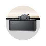 Docking Station Mounting Bracket () by Kensington – Universal, Aluminium, Black, Model K34050WW