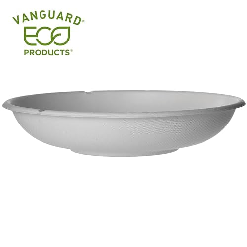 ECO PRODUCTS 24oz / White / Noodle Bowls (Vanguard) Bowls