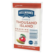 HELLMANN'S Thousand Island / 1.5 Ounce (Pack of 102) / 102 Thousand Island