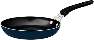 Tramontina Tunis Aluminum Skillet with Ceramic Inner Coating Non-Stick and Outer Silicone Mediterranean Blue 11 in. 2.3 L