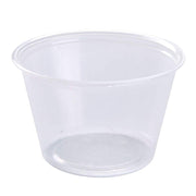 MarketPro Polypropylene Souffle Cup Clear 4 oz. | 2500/Case by Market PRO – 4.0 ounces, Polypropylene, Clear, Pack of 2500, Model PC400MP