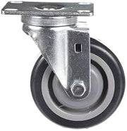 Med Duty 2-3/8" x 3-5/8" Plate Caster 4