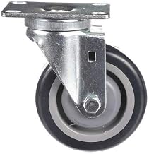 Med Duty 2-3/8" x 3-5/8" Plate Caster 4