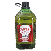 Expeller Pressed Grapeseed Oil by Savor Imports – 1 Gallon, Pack of 4