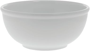 Serving Bowl, Round, White Heavyweight Melamine - 8"Dia x 3 1/2"H