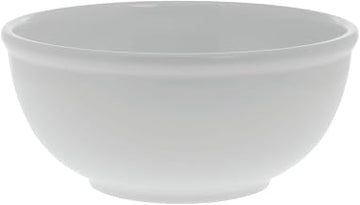 Serving Bowl, Round, White Heavyweight Melamine - 8"Dia x 3 1/2"H