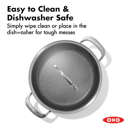 OXO 8QT Stockpot with Lid / Stainless Steel / 8.0 quarts Stockpots