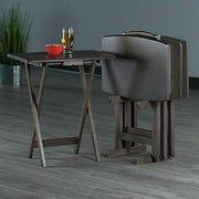 Winsome Oyster Gray (Brown Base) / unspecified / Transitional Nesting Tables