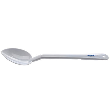 Serving Spoon Solid White Polycarbonate - 13"L by HUBERT – Polycarbonate, White, Model P-018WHITE