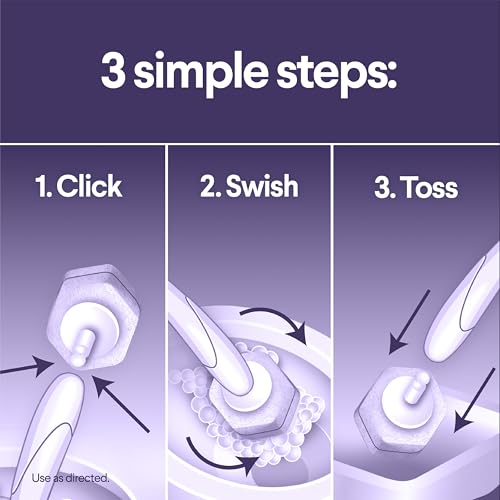 Clorox Lavender and Jasmine / 10 Count (Pack of 1) / light blue Toilet Cleaners