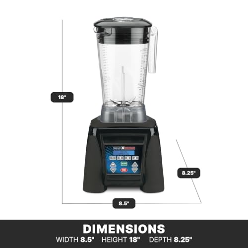 Waring 64 Ounce Copolyester Jar / Copolyester Container / Xtreme Reprogrammable Hi-Power Countertop Blenders