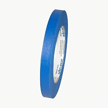 Shurtape Colored Masking Tape (CP-631), 1/2 in. x 60 yds. (Blue)