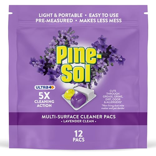 Pine-Sol Lavender / 12 Count (Pack of 1) / 1 All-Purpose Cleaners