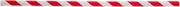 TableCraft – Straws – 7.75" (6mm) – Paper, Red Striped, Wrapped, 500 per Pack (Case of 6 Packs)
