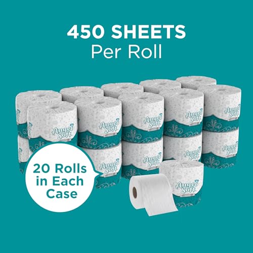 Georgia-Pacific 400 Count (Pack of 20) / Angel Soft / 1 Toilet Paper