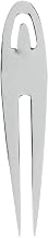 HUBERT Small Metal Sign Holder Stainless Steel - 3/4" W x 3 15/16" H, 6 per Pack