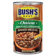 Bush's Best Onion / 28 Ounce (Pack of 24) / 24 Baked Beans
