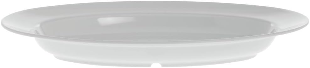 G.E.T. Milano White 17" x 12" Oval Platter