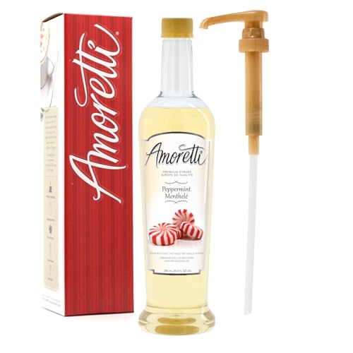 Amoretti Peppermint / 25.4 Fl Oz (Pack of 1) / 1 Syrups