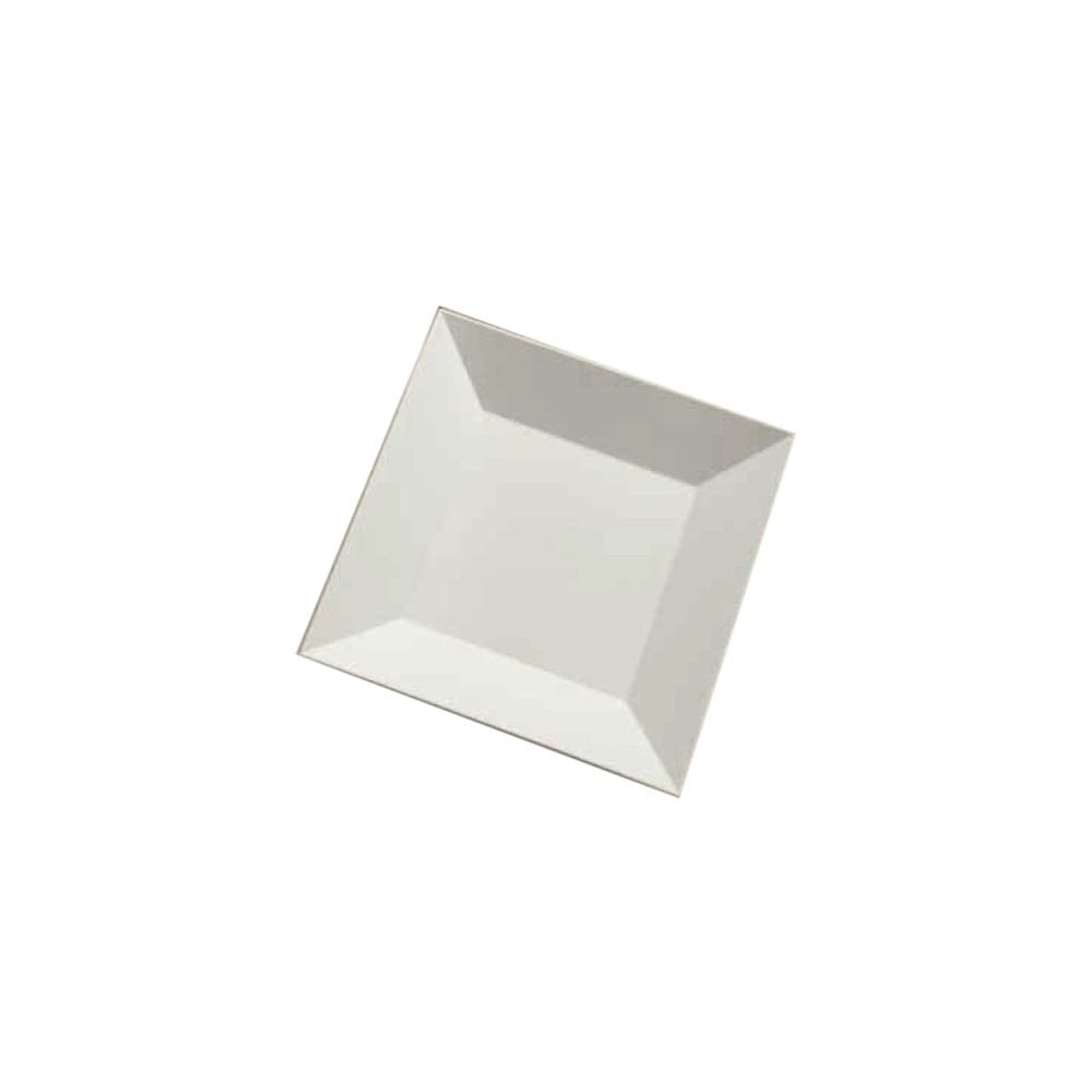 Platters, 14" Length x 14" Width, White by American Metalcraft – 14.00x14.00x1.50, In Description, White, Model SQP12