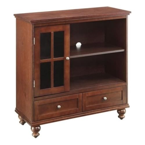 Convenience Concepts Espresso / 36"L x 15.5"W x 36.5"H / Traditional TV Mounts, Stands & Turntables