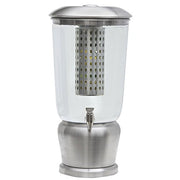 HUBERT 5 Gallon / Clear / Modern Iced Beverage Dispensers