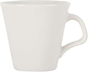 Tuxton Columbia Eggshell 8-1/4-Ounce Tall Cup, Case of 36, White; Scratch Resistant; Chip Resistant; Lead & Cadmium Free; Dishwasher, Microwave, Oven Safe