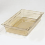 High Heat Food Pan by Carlisle FoodService Products – Full Size 1 pack, 15.29683 ounces, Amber, Model 10401B13