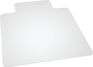 AbilityOne NSN6568320 - Hard Floor Biobased Chair Mat - w/20" x 12" Lip - 45" x 53" x .110"
