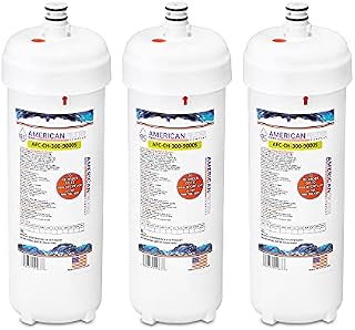 Water Filters, Model # AFC-CH-104-9000S, Compatible with Everpure(R) EFS8002-S Filters 3-Filters
