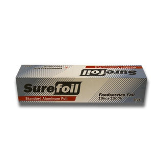 Standard Foil Roll by Surefoil – 18", Aluminum, Silver, Model 33389