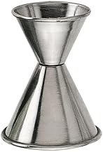 American Metalcraft J214 Bar Jigger, Stainless Steel, 1/2oz. x 1-1/4oz. Capacity