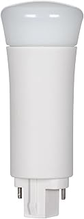 Satco S8536 9W LED 3000K 2-Pin Base Light Bulb, Frosted, Ballast Bypass, Non-Dimmable, 50-Pack