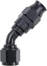 Fragola Performance Systems 684508-BL #8 Real Street 45 Deg. Hose End For Ptfe Hose Black