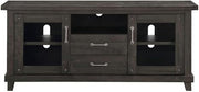 Modus Furniture International 7YC926D Yosemite Solid Wood 2-Drawer Media Console, Café