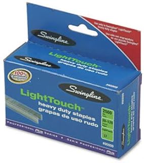 ACCO Brands Swingline LightTouch Heavy-Duty Staples, HVY, DTY, F/90010 (Pack of 15)
