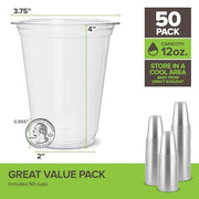 Stock Your Home 50 / 20 oz / Clear Cups