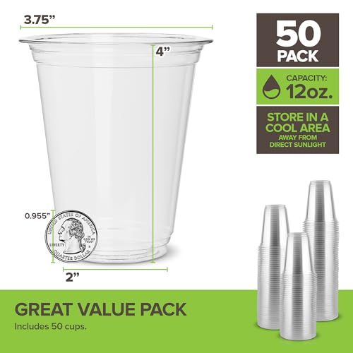 Stock Your Home 50 / 12 oz / Clear Cups