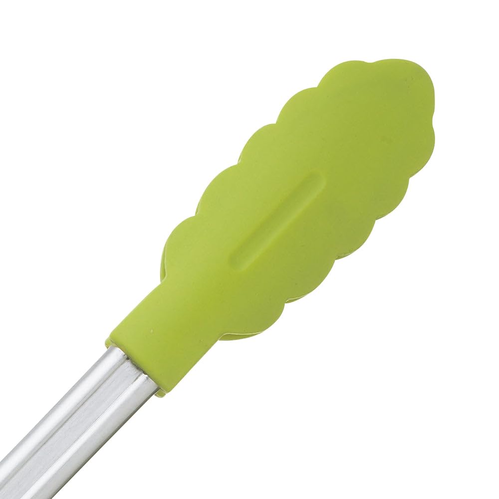 Silicone Locking Tongs by Cuisipro – One size, Silicone, Apple Green, Model 74708724