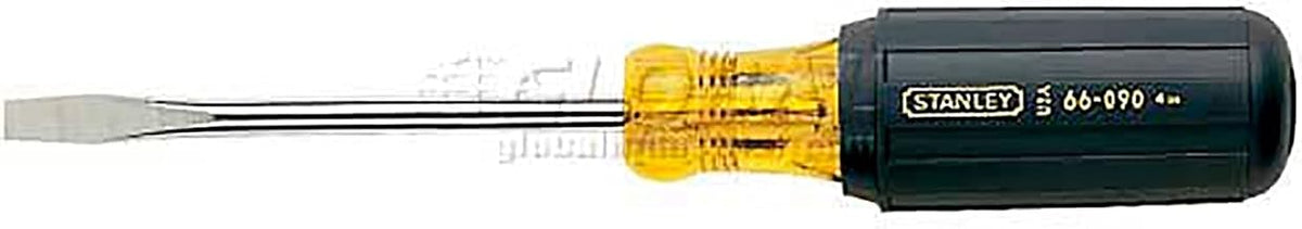Stanley 66-092 3/8 Inch X 8 Inch Vinyl Grip Standard Blade Standard Tip Screwdriver