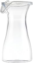 TableCraft 10717 Carafe, 36 oz., with Polypropylene lid, Polycarbonate, Clear
