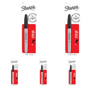 Sharpie Black / 1 Count (Pack of 5) / Permanent,Fine Permanent Markers