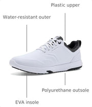 Men's THE Daily PRO Hybrid Plus Shoe by TravisMathew – White/Black, Model A41112