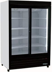Kool-It KSM-40 47.5' Two Door Refrigerated Merchandiser, 33.5 Cubic Feet
