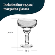 Libbey Yucatan Stemed 4 / 13.5 Ounces / Yucatan Margarita Glasses
