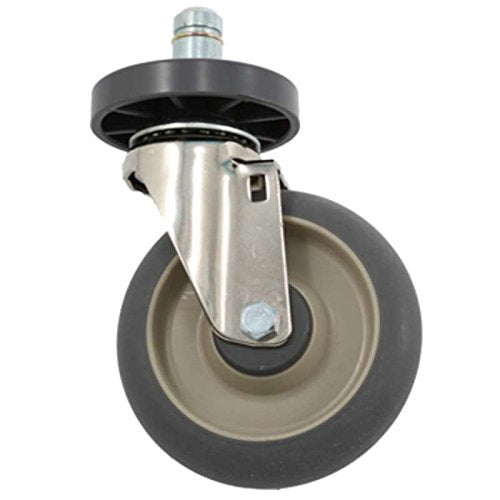 Stainless Steel Washable Polyurethane Stem/Swivel Caster by METRO – Model 5MPGSA-37280