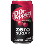 Dr Pepper Zero Sugar Cherry / 12 Fl Oz (Pack of 12) / 1 Soft Drinks